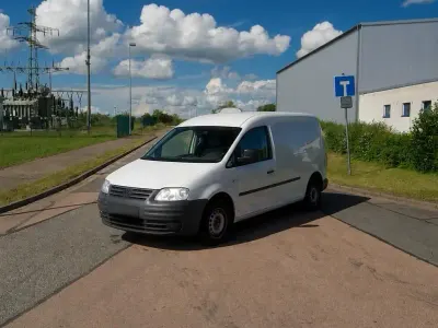 Gebraucht VW Caddy 105 PS (77 kW) 2008 Weiß Van / Kleinbus