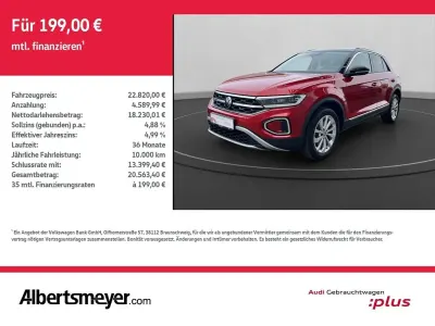 Usata VW T-Roc Style 150 CV (110 kW) 2022 Rosso SUV