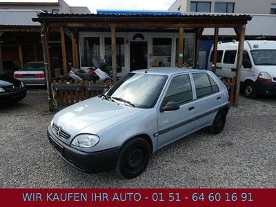 Gebraucht Citroën Saxo Tonic 60 PS (44 kW) 2003 Blau Kleinwagen