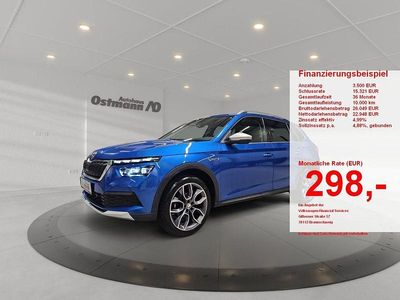 Gebraucht Skoda Kamiq ScoutLine 150 PS (110 kW) 2023 Blau SUV