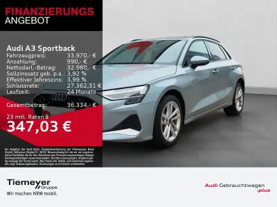 Gebraucht Audi A3 Advanced Plus 204 PS (150 kW) 2024 Grau Limousine