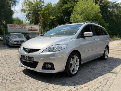 Gebraucht Mazda 5 145 PS (106 kW) 2008 Satinsilber metallic Van / Kleinbus