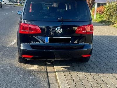 Gebraucht VW Touran Comfortline 140 PS (102 kW) 2011 Schwarz Van / Kleinbus
