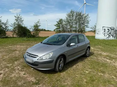 Gebraucht Peugeot 307 88 PS (64 kW) 2005 Silber Kleinwagen