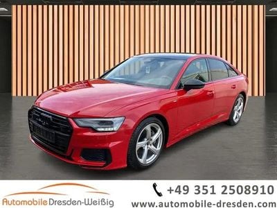 Brugt Audi A6 S-Line 265 HK (194 kW) 2023 Rød Sedan