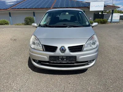Gebraucht Renault Scénic 111 PS (81 kW) 2007 Silber Van / Kleinbus