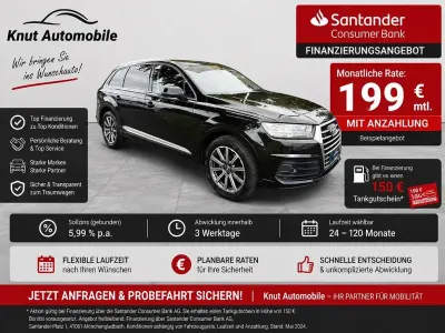 Używany Audi Q7 S-Line 218 KM (160 kW) 2017 Czarny SUV