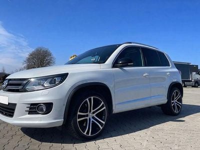 Gebraucht VW Tiguan R-line 184 PS (135 kW) 2015 Weiß SUV