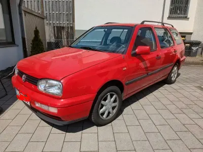 Gebraucht VW Golf III 90 PS (66 kW) 1996 Rot Kombi