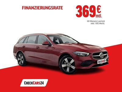 Gebraucht Mercedes C300e Avantgarde 197 PS (144 kW) 2024 Rot Kombi