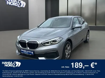 Gebraucht BMW 118 Advantage 136 PS (100 kW) 2022 Grau / skyscraper grau (metallic) Kleinwagen