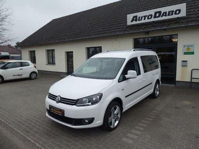 Gebraucht VW Caddy Maxi Highline 105 PS (77 kW) 2012 Weiß Van / Kleinbus