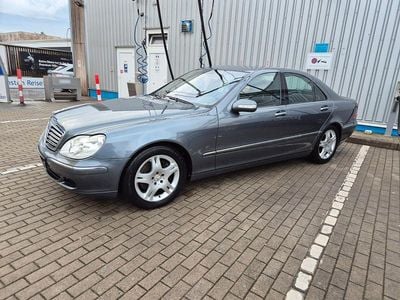 Brugt Mercedes S430 279 HK (205 kW) 2005 Blå Sedan