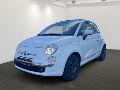 Gebraucht Fiat 500 Lounge 69 PS (50 kW) 2012 Weiß Cabrio