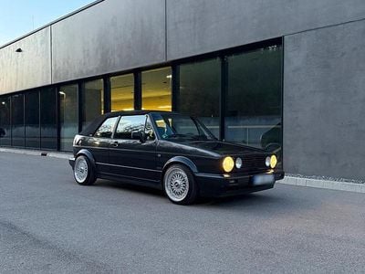 Gebraucht VW Golf Cabriolet Karmann 98 PS (72 kW) 1993 Schwarz Cabrio