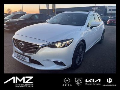 Gebraucht Mazda 6 Sports-Line 175 PS (128 kW) 2016 Satinweiss metallic Kombi