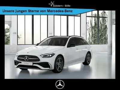 Gebraucht Mercedes C200 AMG 204 PS (150 kW) 2024 Weiß Limousine