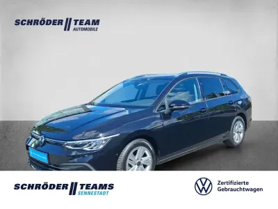 Gebraucht VW Golf VIII Life 131 PS (96 kW) 2021 Schwarz Kombi