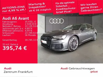 Brugt Audi A6 S-Line 367 HK (269 kW) 2022 Grå Stationcar
