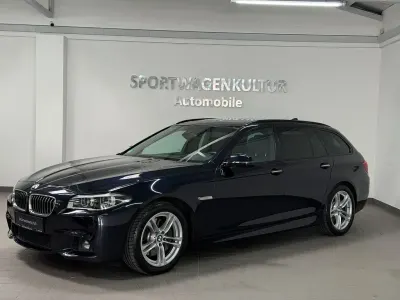 Second-hand BMW 525 M Sport 218 CP (160 kW) 2014 Negru Break