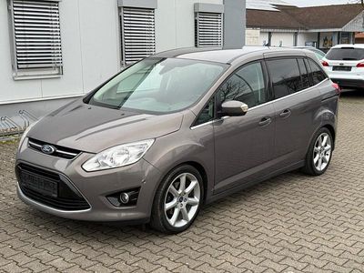 Gebraucht Ford Grand C-Max Titanium 125 PS (91 kW) 2013 Grau Van / Kleinbus