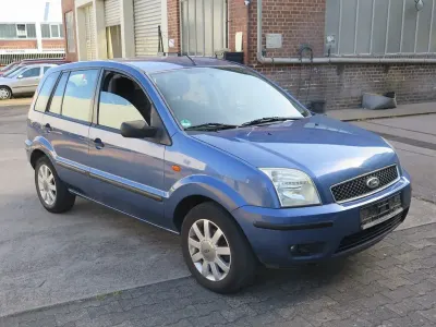 Gebraucht Ford Fusion 101 PS (74 kW) 2005 Blau Kleinwagen