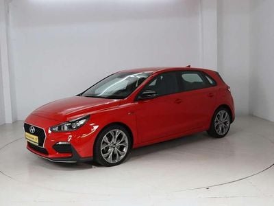 Usata Hyundai i30 N Line 140 CV (102 kW) 2020 Rosso Berlina