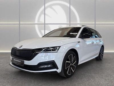 Gebraucht Skoda Octavia SportLine 150 PS (110 kW) 2022 Weiss Kombi