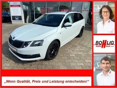 Gebraucht Skoda Octavia Clever 150 PS (110 kW) 2018 Weiß Kombi