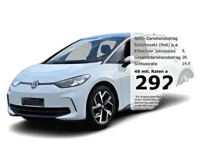 Gebraucht VW ID.3 Pro 2024 Weiss Kleinwagen