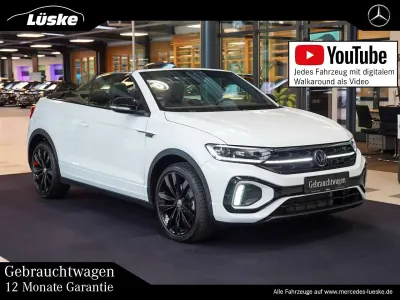 Gebraucht VW T-Roc Cabriolet R-line 150 PS (110 kW) 2022 Pure white Cabrio