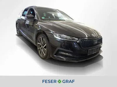 Gebraucht Skoda Octavia SportLine 150 PS (110 kW) 2022 Blackmagicperleffekt Kombi
