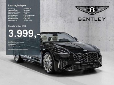 Neu Bentley Continental Mulliner 782 PS (575 kW) 2025 Midnight emerald Cabrio