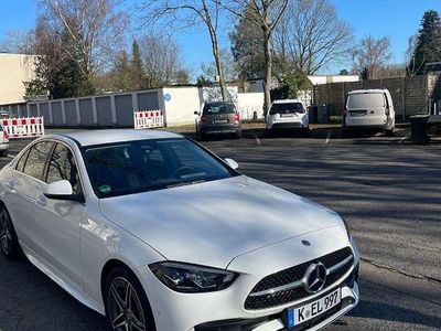 Gebraucht Mercedes C300 AMG line 258 PS (189 kW) 2023 Weiß Limousine