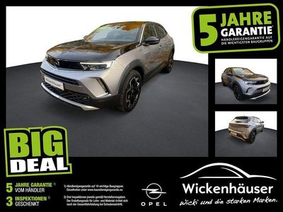 Gebraucht Opel Mokka Ultimate 131 PS (96 kW) 2022 Kontrast grau/quarz silber SUV