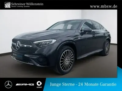 Gebraucht Mercedes GLC300e AMG 313 PS (230 kW) 2025 Metalliclack graphitgrau Coupé