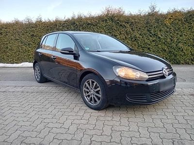 Gebraucht VW Golf VI Comfortline 122 PS (89 kW) 2009 Schwarz Kleinwagen