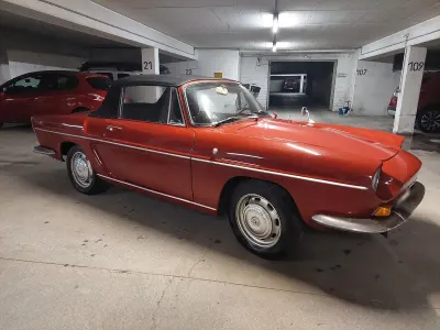 Gebraucht Renault Caravelle 52 PS (38 kW) 1963 Rot Cabrio