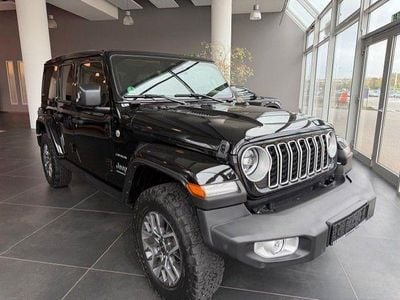 Gebraucht Jeep Wrangler Unlimited Sahara 272 PS (200 kW) 2024 Schwarz SUV