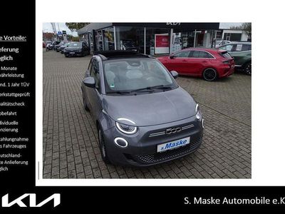 Gebraucht Fiat 500e Icon 86 kW (118 PS) 2022 Grau Cabrio