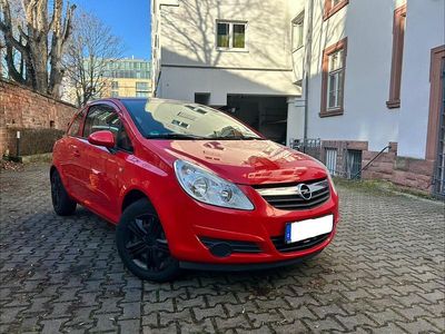 Gebraucht Opel Corsa 75 PS (55 kW) 2008 Rot Kleinwagen