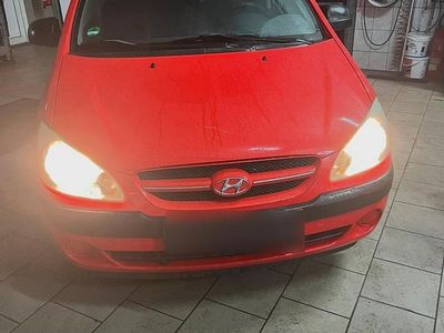 Gebraucht Hyundai Getz 67 PS (49 kW) 2008 Rot Kleinwagen