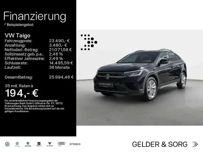 Używany VW Taigo Goal 116 KM (85 kW) 2025 Czarny SUV
