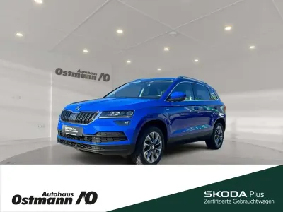 Gebraucht Skoda Karoq Clever 110 PS (80 kW) 2021 Energyblau SUV