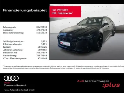 Gebraucht Audi RS6 Sport 600 PS (441 kW) 2022 Schwarz Kombi