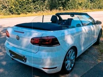 Gebraucht VW Golf Cabriolet 105 PS (77 kW) 2012 Weiß Cabrio