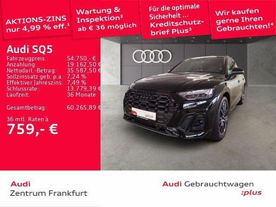 Gebraucht Audi SQ5 Sport 341 PS (250 kW) 2023 Mythosschwarz metallic/mythoss SUV