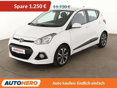 Usata Hyundai i10 Style 87 CV (63 kW) 2015 Bianco Utilitaria