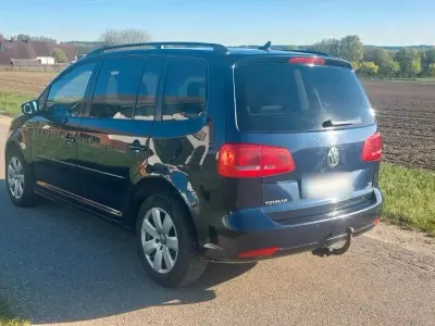 Gebraucht VW Touran Match 105 PS (77 kW) 2012 Blau Van / Kleinbus