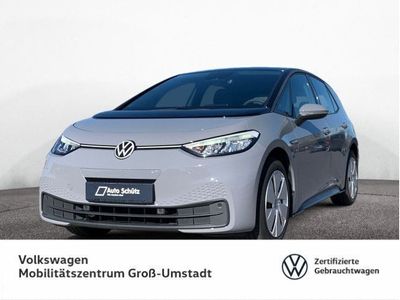 Gebraucht VW ID.3 Pure 110 kW (150 PS) 2021 Mondsteingrau schwarz Kleinwagen